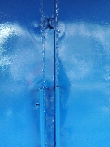 Откатные ворота: Продам ворота.в отличном состоянии.размер 2.20 на 2.70 утепленные — 6