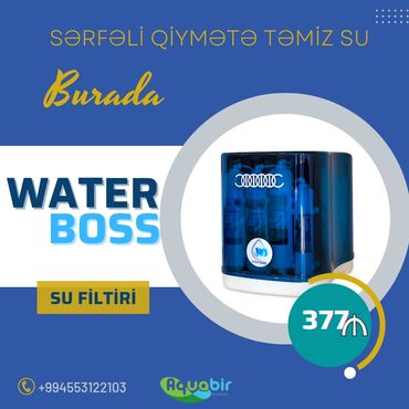 Su filtrləri: 💦 " WARERBOSS " su filtri 🔊bakıda ən ucuz və keyfiyyətli su