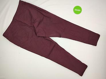 czerwone rurki: F&F, Spodnie materiałowe damskie, rozmiar 2XL — 3