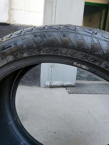 d 110: Шины 275 / 40 / R 20, Зимняя шипованная, Б/у, Комплект, Pirelli — 3