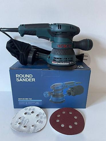 эксцентрик: Орбитальная шлифмашина Bosch GEX125-300-1SA (Round Sander) — 4