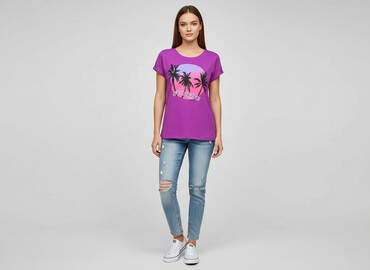 koszulki na wf decathlon: House, T-shirt damski, rozmiar M