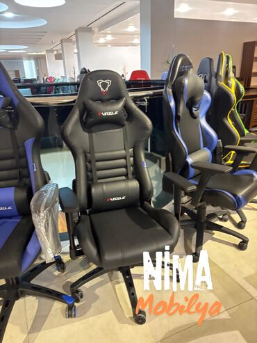 Ofis və oyun kresloları: Yeni, Təkərli, Qolları tənzimlənir, Dəri -da lalafo.az — 6 Ofis və oyun kresloları: Yeni, Təkərli, Qolları tənzimlənir, Dəri — 6