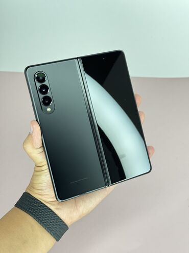 samsung s10 телефон: Samsung Galaxy Z Fold 3, Б/у, 256 ГБ, цвет - Черный, 1 SIM, eSIM