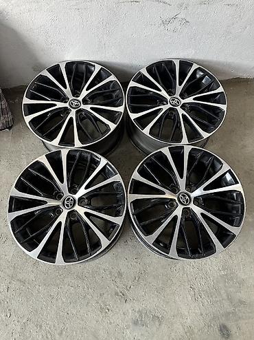 Литые Диски R 18 Toyota, Комплект, отверстий - 5, Б/у
