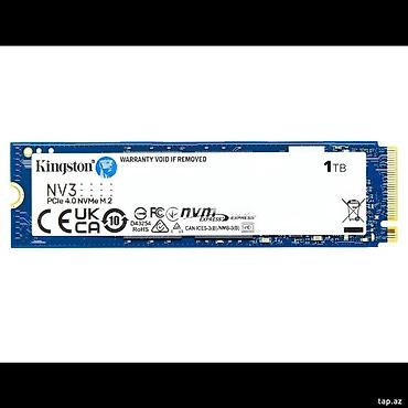 fury ssd: Kingston NV3 1TB M.2 2280 PCIe 4.0 NVMe SSD Bütün kateqoriyalar • — 1