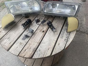 стекляный: Комплект передней оптики для автомобиля:Nissan primera p 10 - 2 — 2