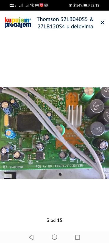 Aksesoari za TV i video: Thomson 32LB040S5 i 27LB120S4 – prodaja u delovima Dostupne — 4