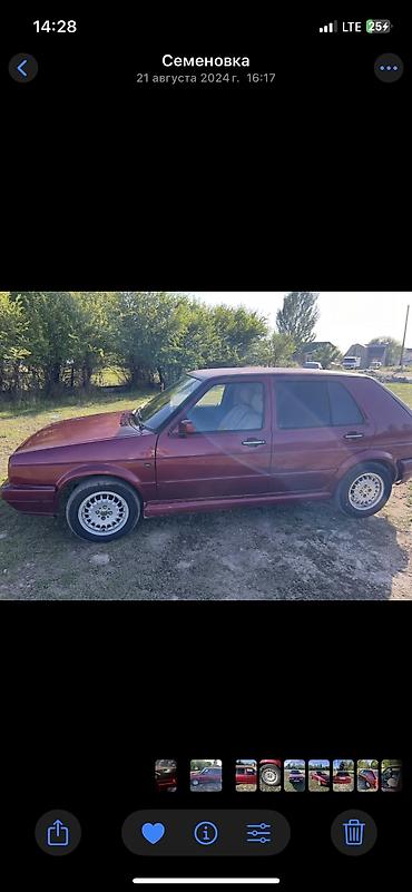 smart open: Volkswagen Golf: 1988 г., 1.8 л, Механика, Бензин, Хэтчбэк — 10