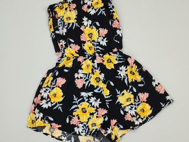tanie letnie sukienki w kwiaty: Kombinezon Damski, H&M, XS, stan - Bardzo dobry