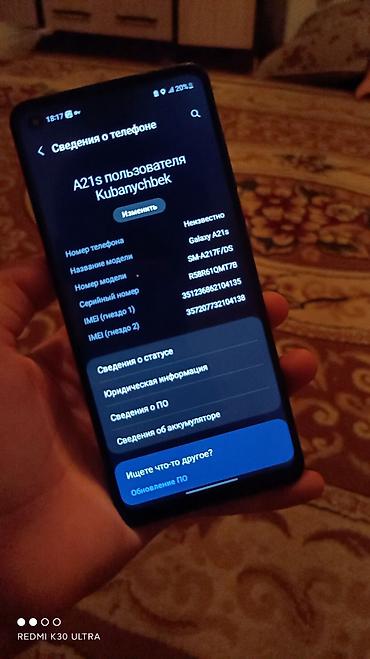 redmi note 11se: Samsung Galaxy A21S, Б/у — 1