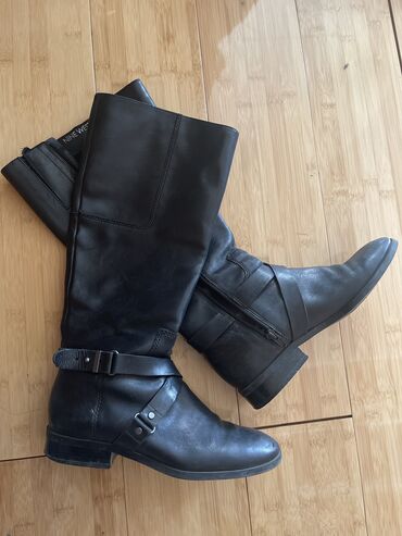 мужской обувь зимний: Сапоги, 38, цвет - Черный