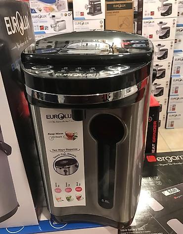 eurolux samovar: Termopot Eurolux, 6 l, Yeni, Rayonlara çatdırılma, Ünvandan götürmə, Ödənişli çatdırılma — 3