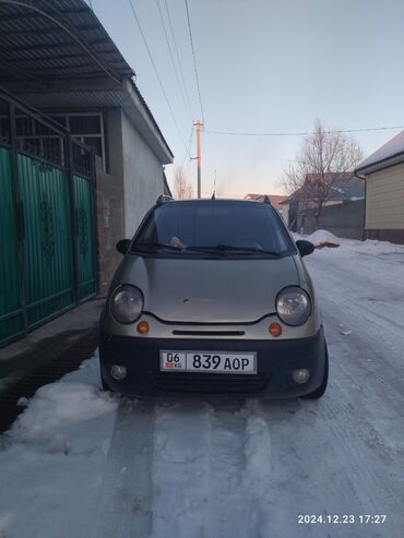 Daewoo: Daewoo Matiz: 2007 г., 0.8 л, Механика, Бензин, Минивэн