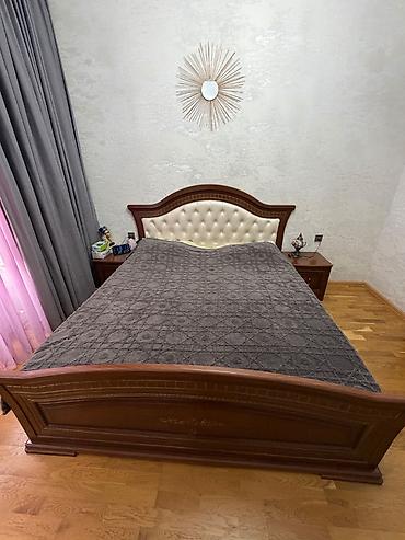 agac satisi: Salam yataq desti satilir 5 qapili,2 tumbali,king size taxti size — 3