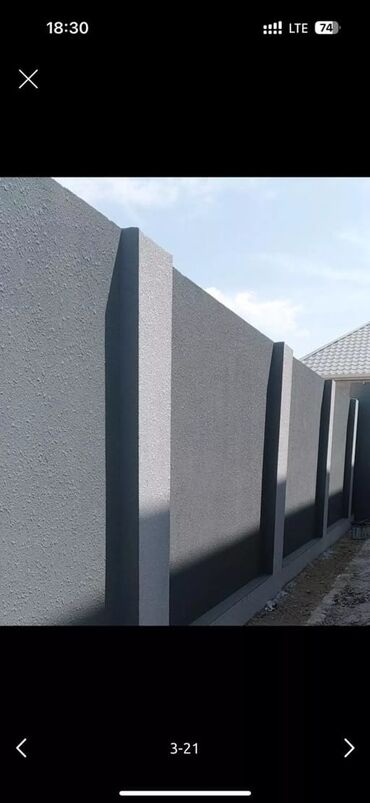 Fasad işləri: Fasad daxili təmir işlərin görülməsi, işçi vəya matrial işçi qarışıq — 9