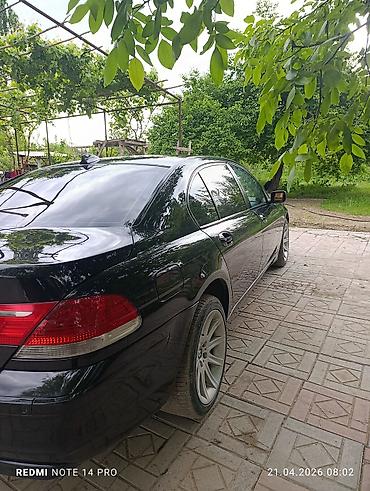 BMW: BMW 7 series: 2007 г., 4.4 л, Бензин, Седан — 2
