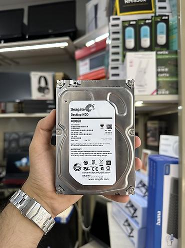 Daxili Sərt disk (HDD) Seagate, 4 TB, 7200 RPM, 3.5", Yeni