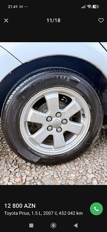 toyota prius kapot: Toyota Prius: 1.5 l | 2007 il Hetçbek — 9