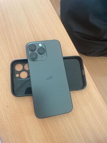 редим 10 с: IPhone 14 Pro Max, Б/у, 256 ГБ, Black Titanium, Коробка, Чехол, 97 %