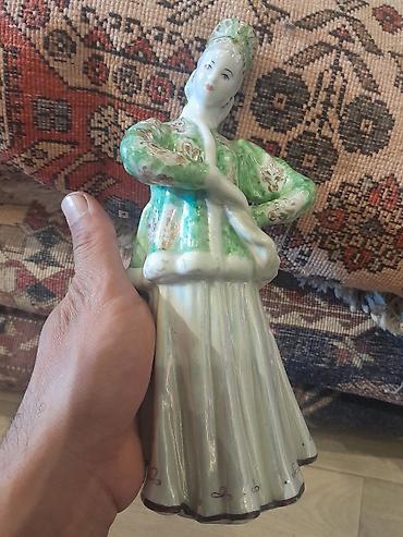 dekor güzgü: Fiqur, Keramika, rəng - Yaşıl — 1