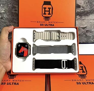 смарт часы ультра 9: Smart Watch S9 Ultra — комплект умных часов с тремя сменными — 2