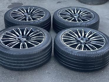 Disk təkərlər: 4 ədəd disklə birlikdə şin dəsti - Disklər: Range Rover orijinal — 1