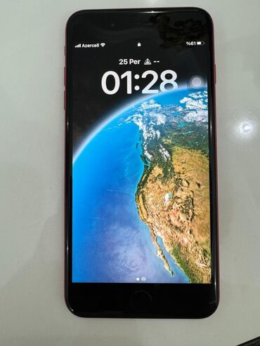 iphone 8 plus qiymeti irshad telecom: IPhone 8 Plus, 64 GB, Qırmızı, Barmaq izi, Face ID