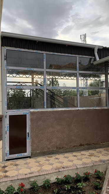 Алюминиевые окна на заказ: Алюминиевое окно на заказ, Тип окна: Витражные, Бесплатная установка, Без рассрочки — 10