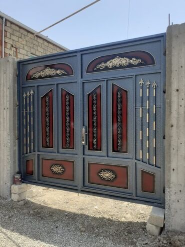 Həyət darvazaları: Yeni Dəmir Həyət darvazası, 3 m, Mexaniki, Qapı ilə, rəng - Qara, Kredit var, Ödənişli quraşdırma, Ünvandan götürmə, Ödənişli çatdırılma, Rayonlara çatdırılma -da lalafo.az — 28 Həyət darvazaları: Yeni Dəmir Həyət darvazası, 3 m, Mexaniki, Qapı ilə, rəng - Qara, Kredit var, Ödənişli quraşdırma, Ünvandan götürmə, Ödənişli çatdırılma, Rayonlara çatdırılma — 28