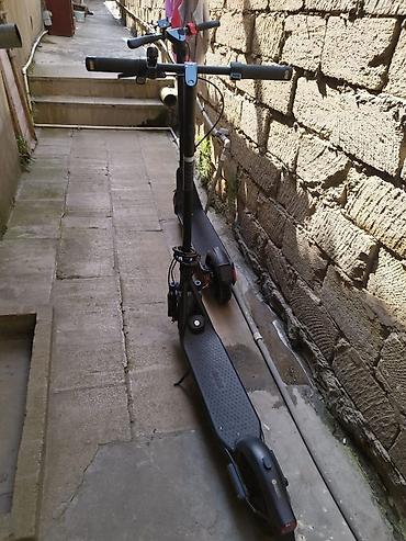 Elektrik skuter - Tip: Şəhər tipi elektrik skuter (qara rəng) - Güclü