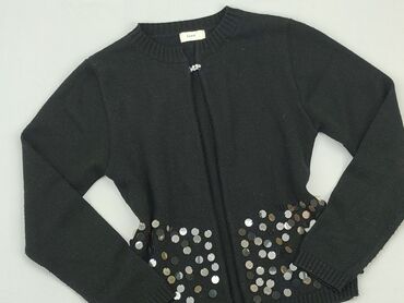 sukienka sweterkowa czarna: Sweterek, 13 lat, 152-158 cm, stan - Dobry