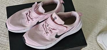 Uşaq ayaqqabıları: Rəng - Çəhrayı Krossovkalar, Nike, Ölçü: 34, Qız üçün — 3
