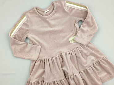 sukienka z siateczki: Dress, 5-6 years, 110-116 cm, condition - Perfect