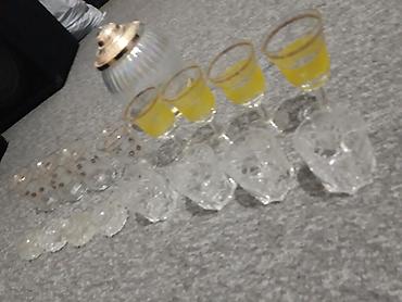 Qədəhlər: Qədəhlər, Xrustal, 200 ml, SSRİ — 9