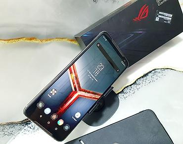 Asus ROG Phone, Б/у, 128 ГБ, цвет - Черный, 1 SIM, 2 SIM