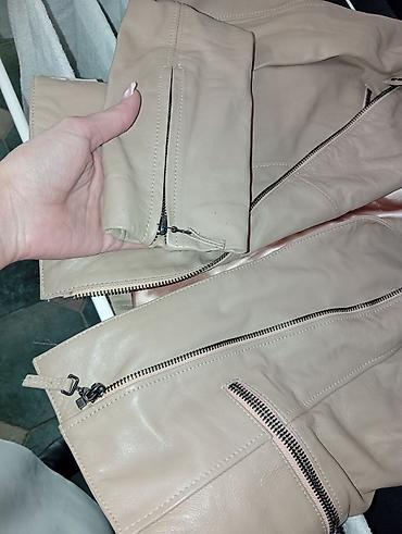 Lične stvari: Ženska kožna jakna – MİRAÇ Leather & Fur Collection - Veličina: S — 2