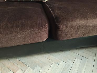klass mebel: Künc divan Embawood Premium klass dəri divan Konut qış parki 9 yastıq — 2
