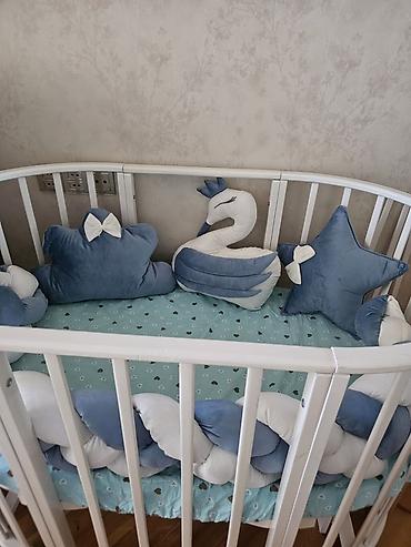 matras aliram: Oğlan və qız üçün, İşlənmiş, Beşik, Dəst ilə — 2