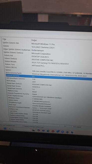 asus f15: Б/у ASUS TUF Gaming, 15.6 ", Intel Core i7, 1 ТБ, Бесплатная доставка, Платная доставка