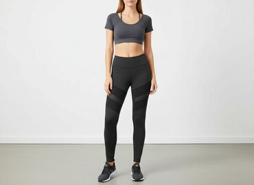 wassyl spodnie dresowe: Emery Rose, Legginsy Sportowe damskie, rozmiar S