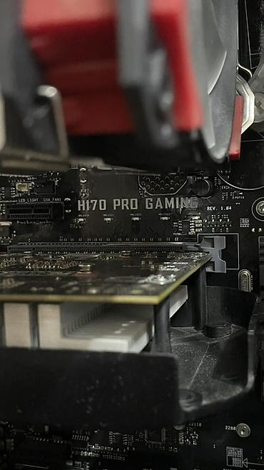 клавиатура антистресс: Игровой системный блок на базе материнской платы **MSI H170 PRO — 2