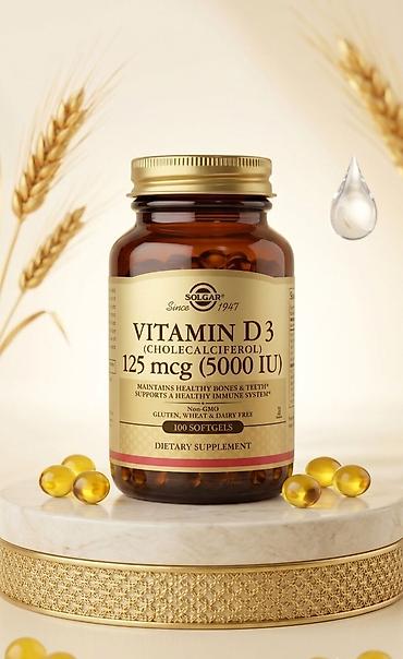 vitera d3 qiyməti: 🇺🇸 ABŞ istehsalı – Solgar Vitamin D3 5000 IU ☀️ Solgar dünyanın — 1