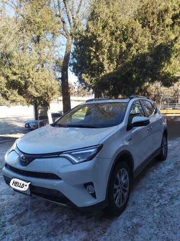 Toyota: Toyota RAV4: 2018 г., 2.5 л, Автомат, Гибрид, Внедорожник