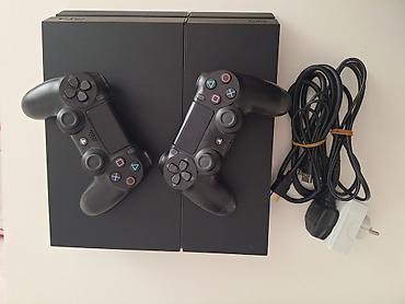 xbox one fat: Sony PlayStation 4 (orijinal model, Jet Black) oyun konsolu dəsti — 1