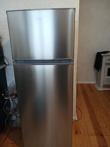 cib modemi: Б/у 2 двери Midea Холодильник Продажа, цвет - Серебристый, С колесиками — 3