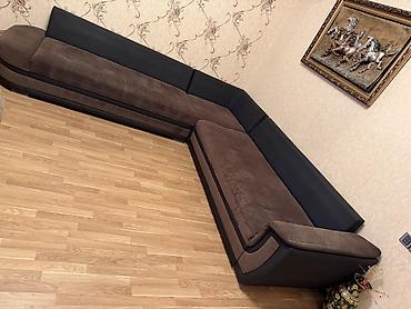 Divanlar: Künc divan, İşlənmiş, Açılan, Parça — 2
