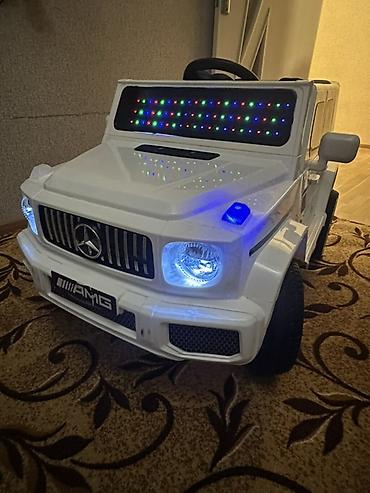 uşaq eşyalari: Uşaq üçün elektrikli minik maşını – Mercedes-Benz AMG G-Class stili — 4