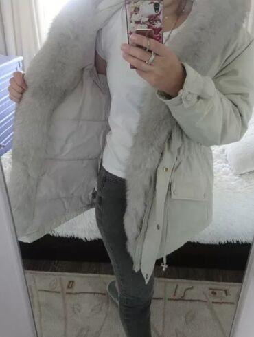 superdry parka jakna: M (EU 38), Pamuk