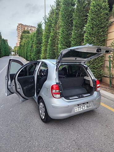 Nissan: Nissan Mahc (gümüş rəng), 5 qapılı hetçbek - Kompakt ölçü, şəhər üçün — 5